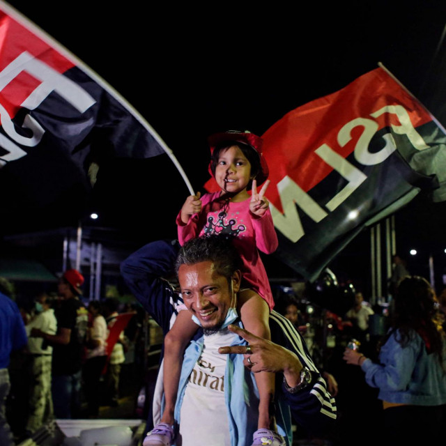 Proslava Ortegine pobjede u Nikaragvi
