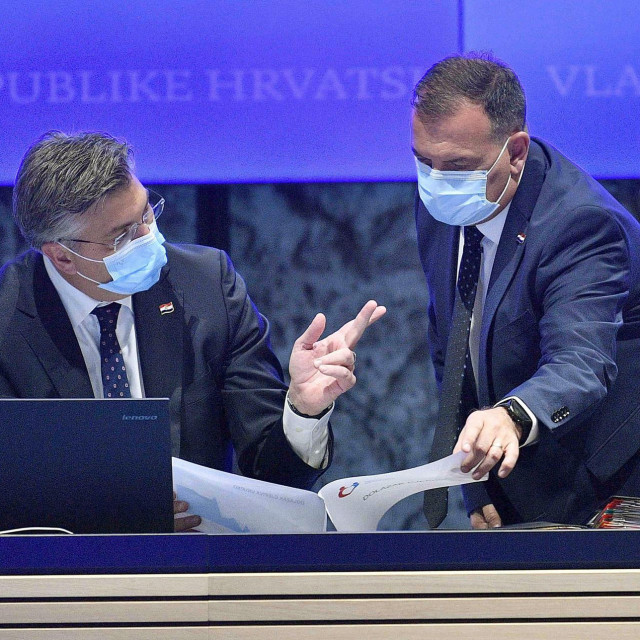 Andrej Plenković i Vili Beroš
