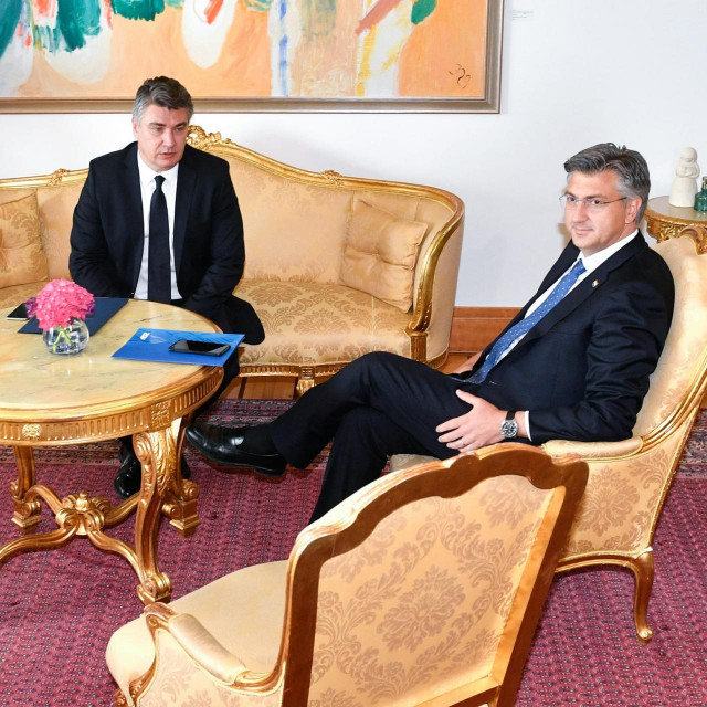 Zoran Milanović i Andrej Plenković (arhiva)
