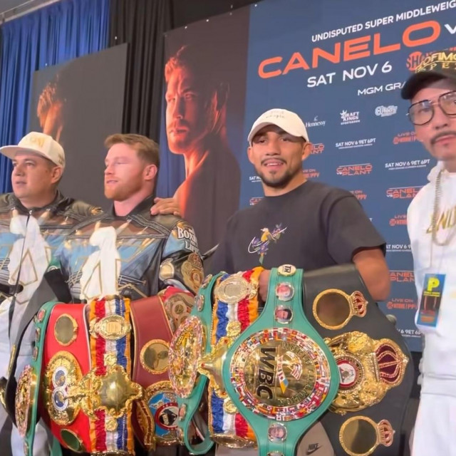 Canelo Alvarez i Teofimo Lopez
