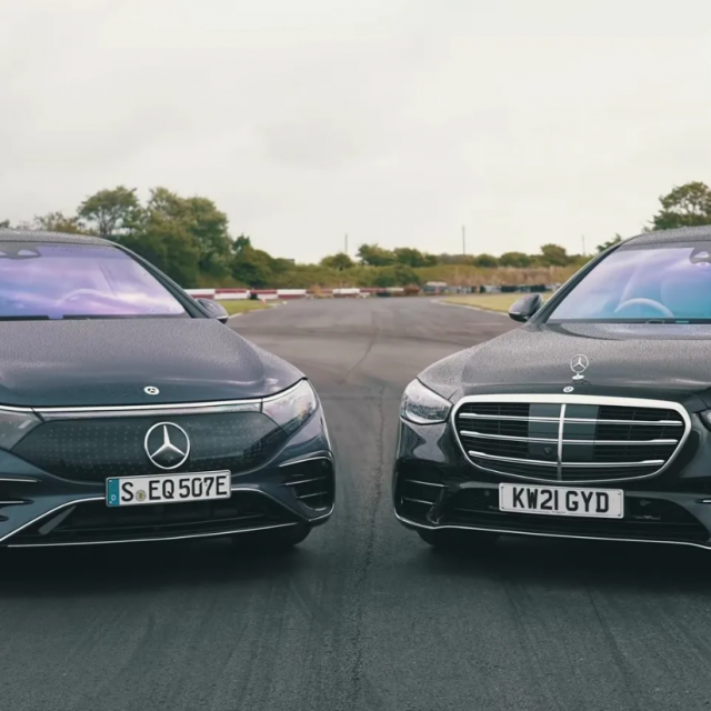 Mercedes EQS i S-klasa

