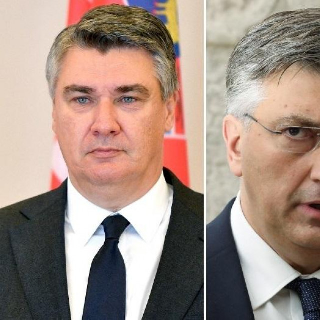 Zoran Milanović, Andrej Plenković i Franko Fidović
