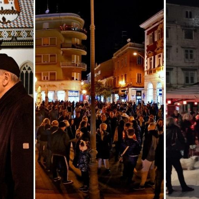 Prosvjedi u Zagrebu, Puli i Splitu
