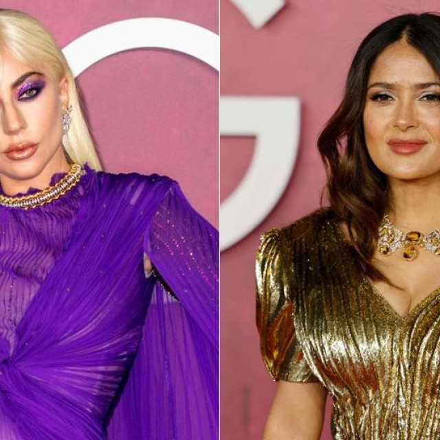 Lady Gaga i Salma Hayek
