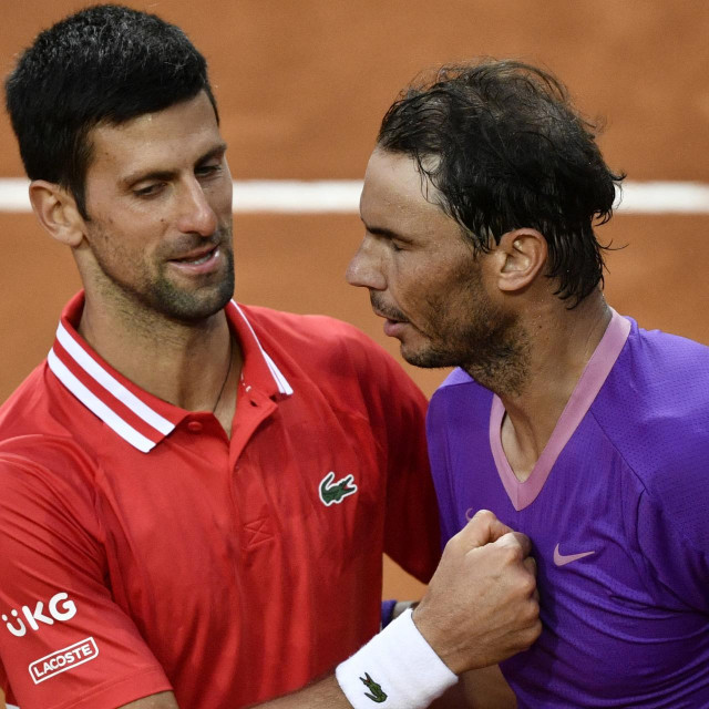 Novak Đoković i Rafael Nadal
