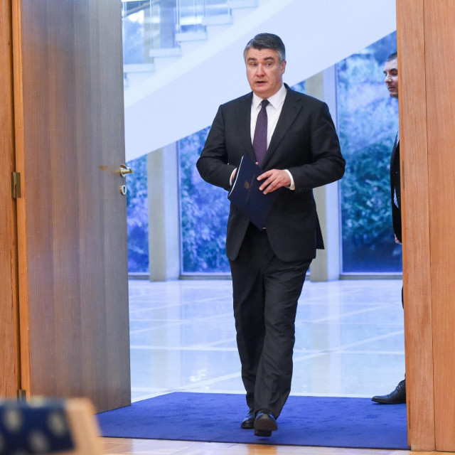 Predsjednik Zoran Milanović
