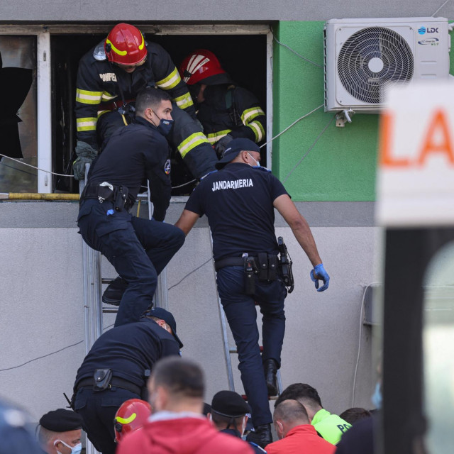 Požar u rumunjskoj bolnici
