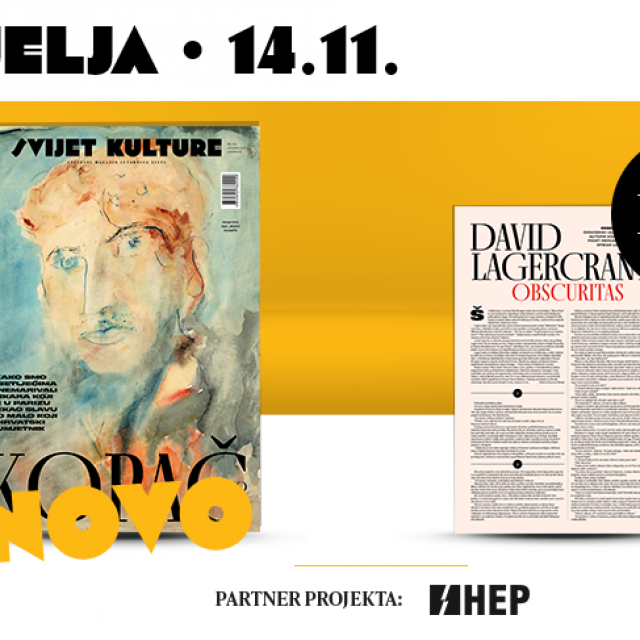 Novi Svijet kulture na kioscima 14. studenoga
