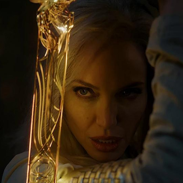 Angelina Jolie kao Thena u Vječnicima
