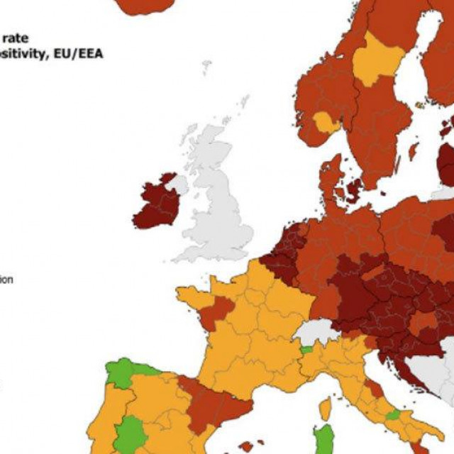 Korona karta od 11. studenoga
