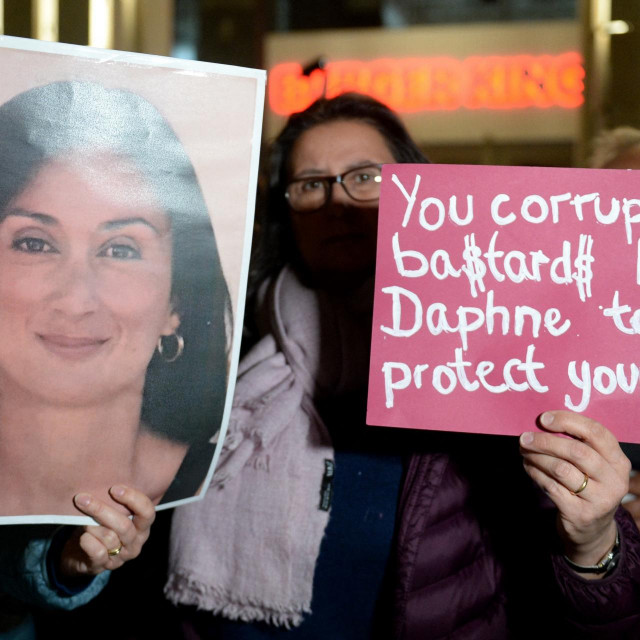Prosvjedi na Malti nakon ubojstva novinarke Daphne Caruane Galizie
