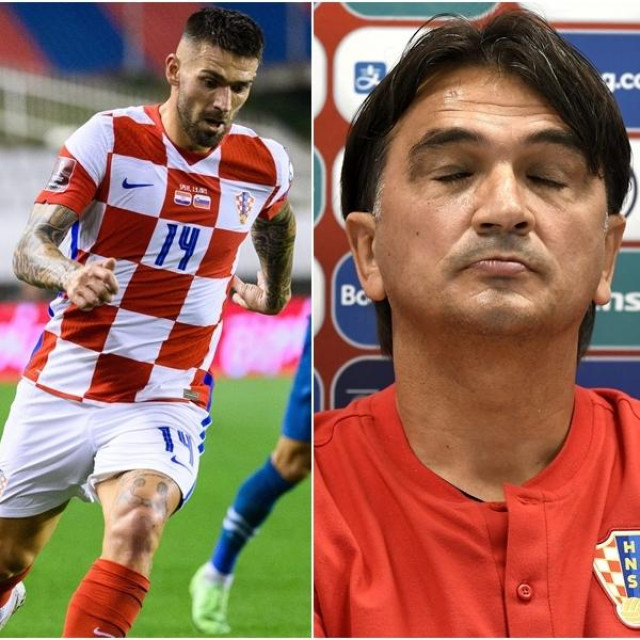 Marko Livaja, Zlatko Dalić i Bruno Petković
