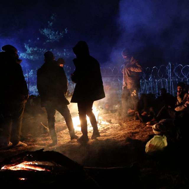 Migranti na poljsko-bjeloruskoj granici
