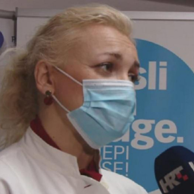 Zamjenica ravnatelja Hrvatskog zavoda za javno zdravstvo Prim. dr. sc. Marija Bubaš
