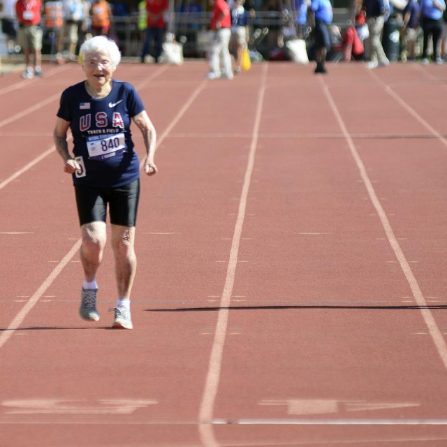 Julia 'Uragan' Hawkins, 105, lijevo i Julia Manigo, 90, desno 
