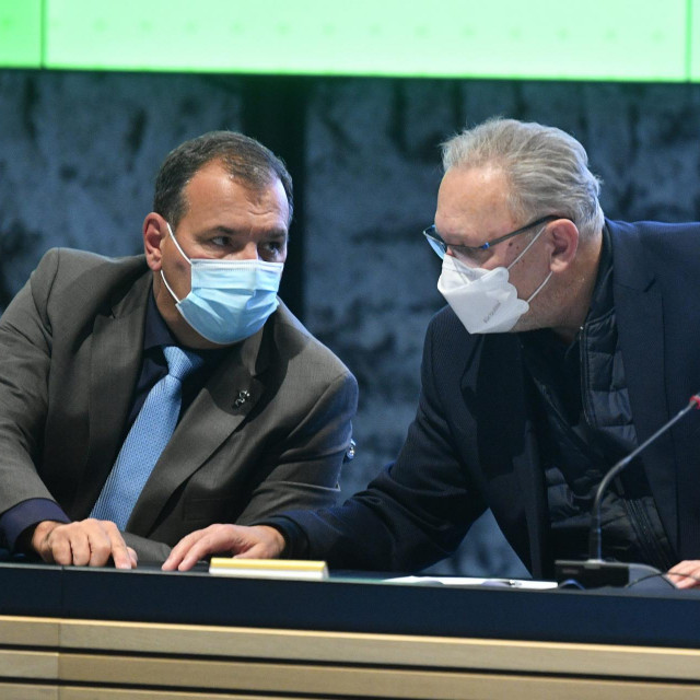 Vili Beroš i Davor Božinović
