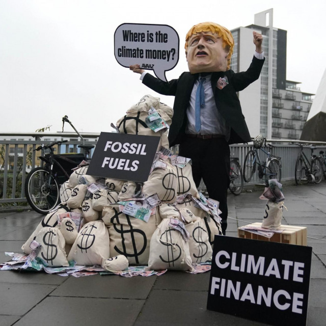 Protesti tijekom posljednjeg dana summita Cop26
