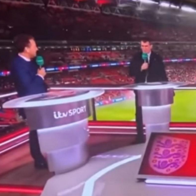 Roy Keane u studiju ITV-a

