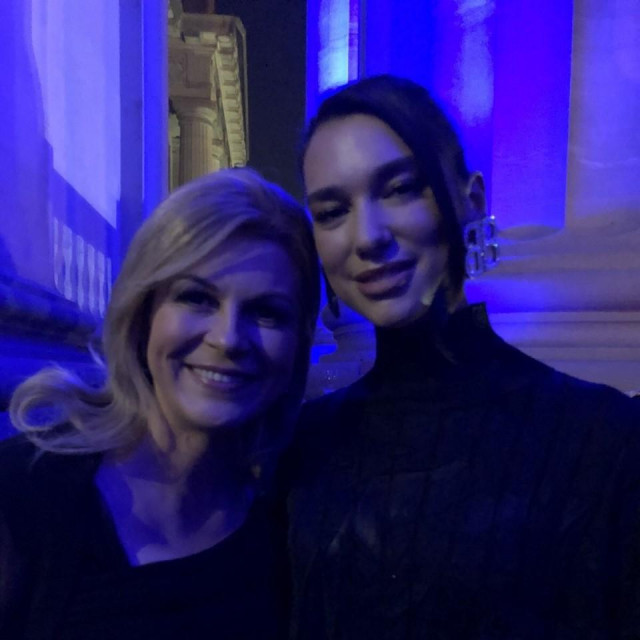 Kolinda i Dua Lipa
