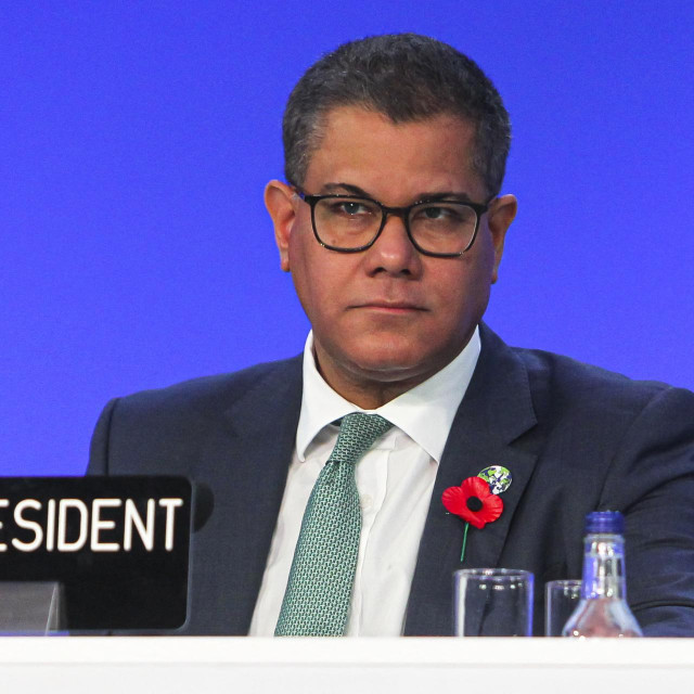 Šef skupa COP26 Alok Sharma
