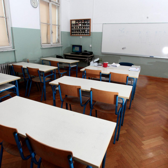 Prazna učionica, Ilustracija
