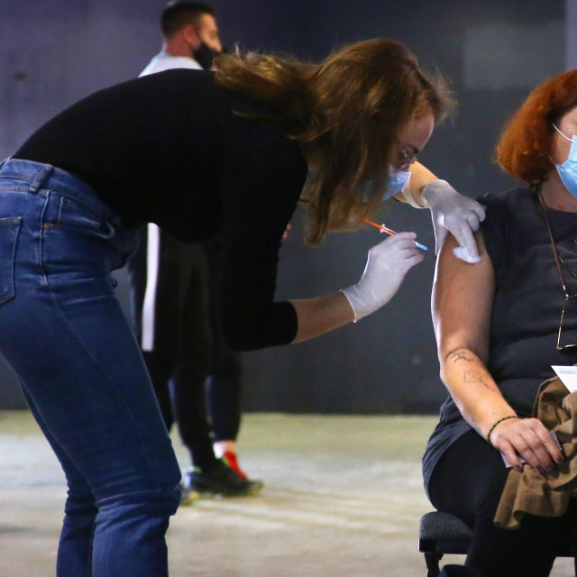 Cijepljenje građana u Splitu / Ilustracija
