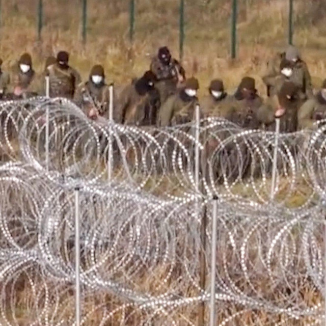 Prizor s poljsko-bjeloruske granice
