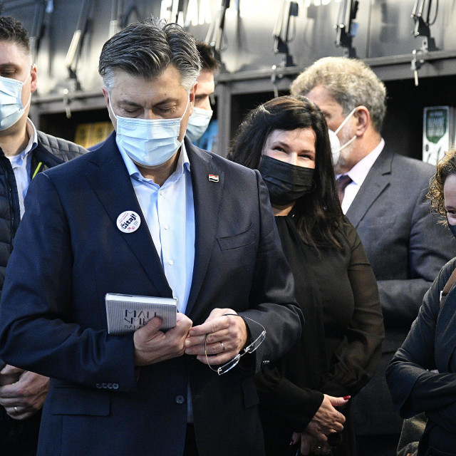 Premijer Andrej Plenković na Interliberu u Zagrebu
