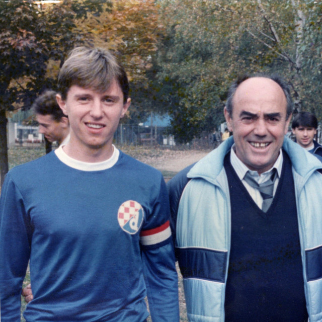 Dubravko Hrkovac i Ivan Đalma Marković prije 35 godina u Dinamu
