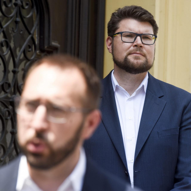 Tomislav Tomašević i Peđa Grbin