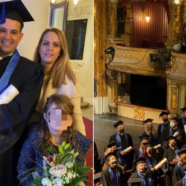 Ivan Malenica s obitelji
