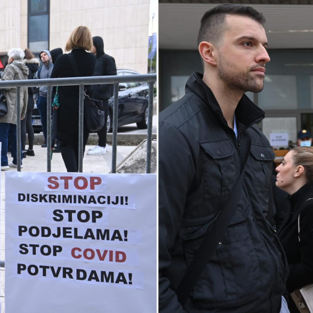 Prosvjed u Splitu
