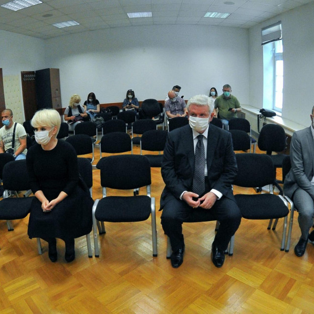 Ivica Todorić, Piroška Canjuga i Ante Huljev

