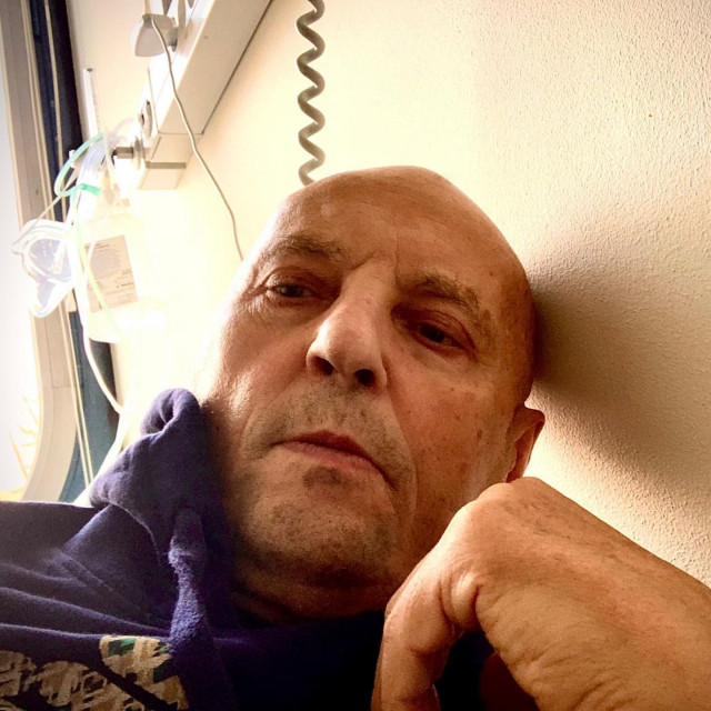 Stephan Lupino u bolnici
