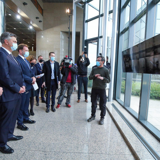 Otvaranje izložbe žrtva Vukovara 1991. u suvremenoj umjetnosti
