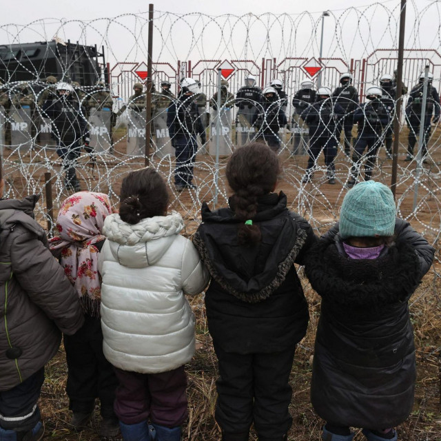 Migranti na poljsko-bjeloruskoj granici
