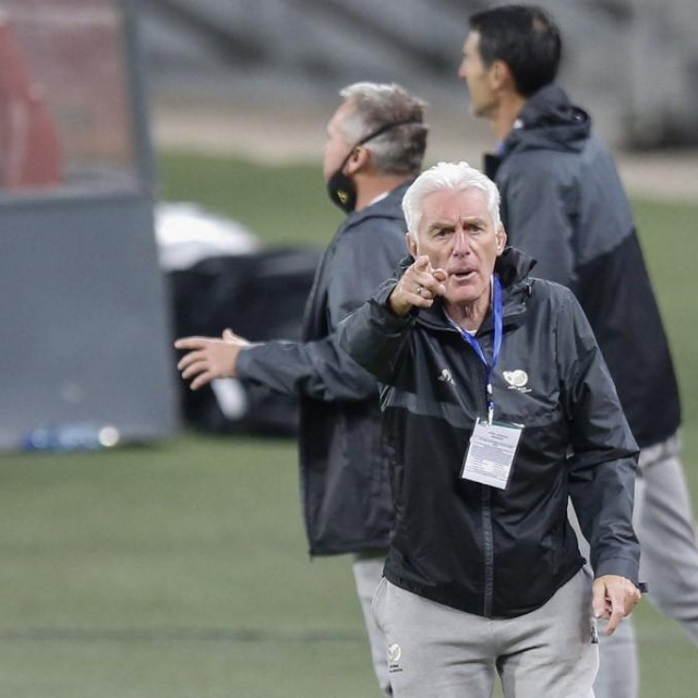 Belgijski trener Južnoafričke Republike Hugo Broos
