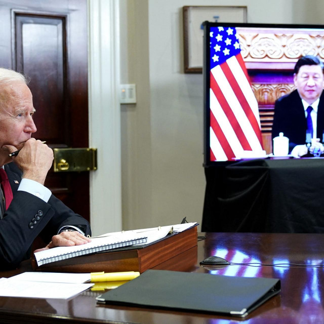 Joe Biden i Xi Jinping
