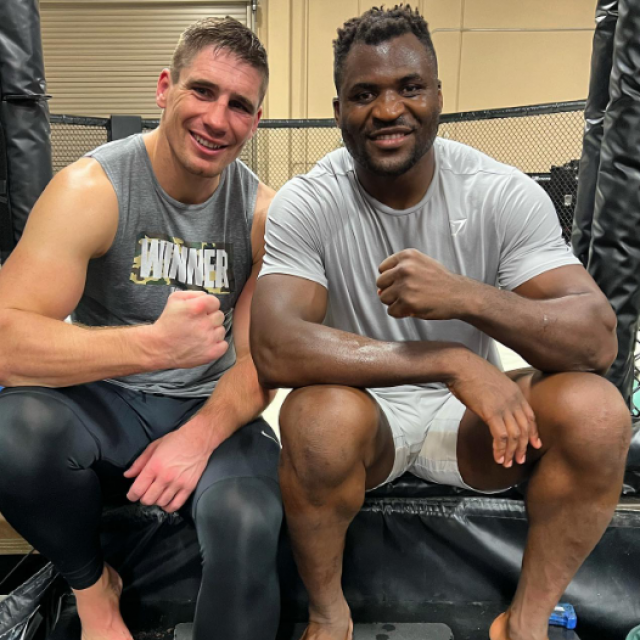 Rico Verhoeven i Francis Ngannou