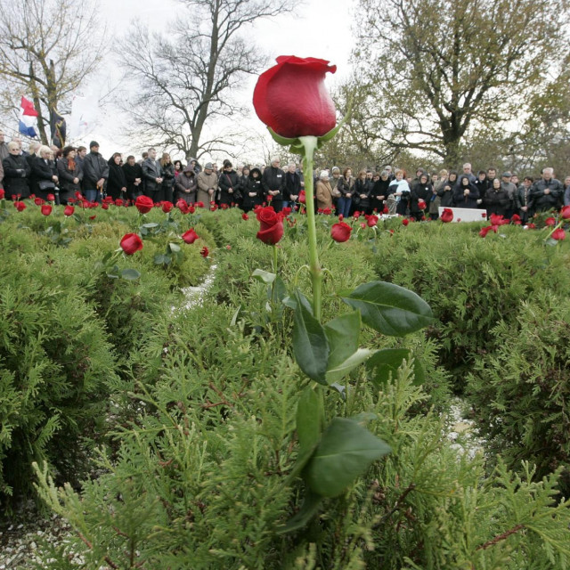 Spomen obilježje kod masovne grobnice Ovčara
