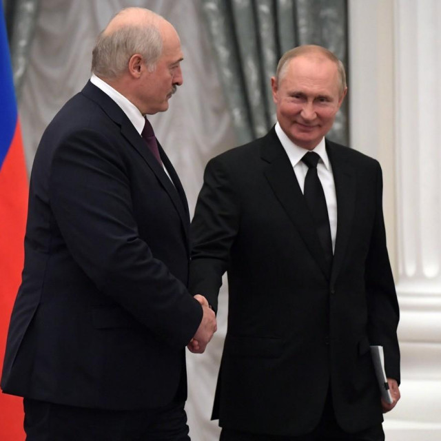 Aleksandar Lukašenko i Vladimir Putin
