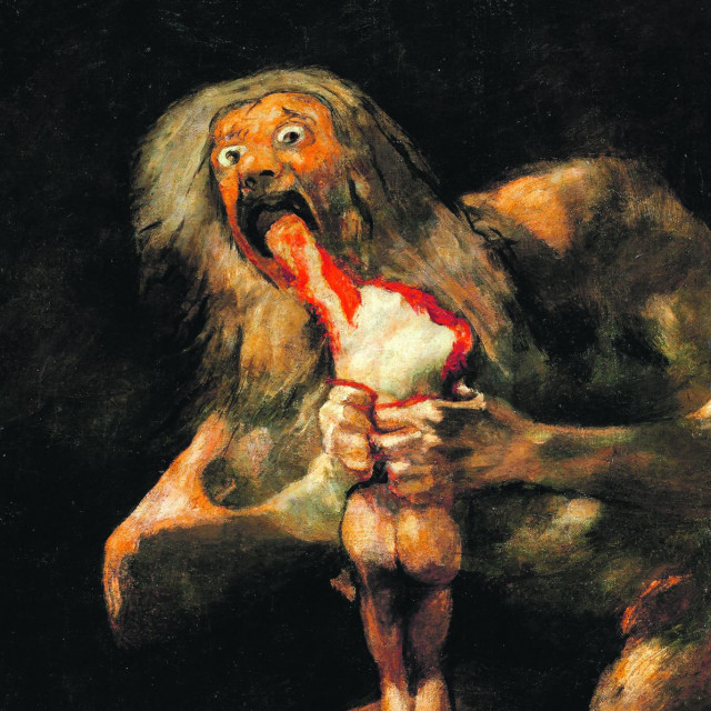 Francisco Goya: ”Saturn proždire sina”