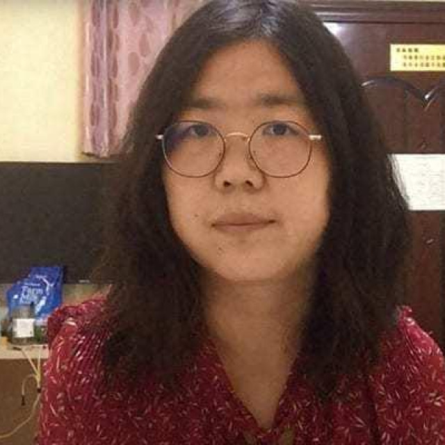 Kineska novinarka Zheng Zhan 
