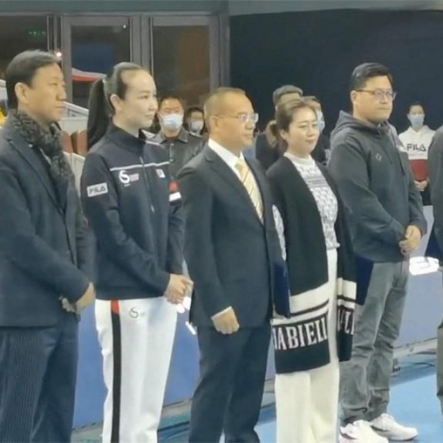 Peng Shuai na snimci koju je objavio glavni urednik Global Timesa
