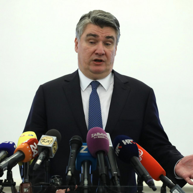 Predsjednik Zoran Milanović
