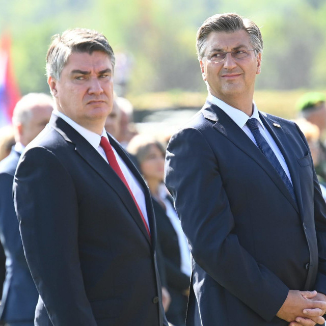 Zoran Milanović, Andrej Plenković
