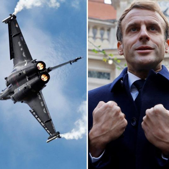 Andrej Plenković, Dassault Rafale i Emmanuel Macron
