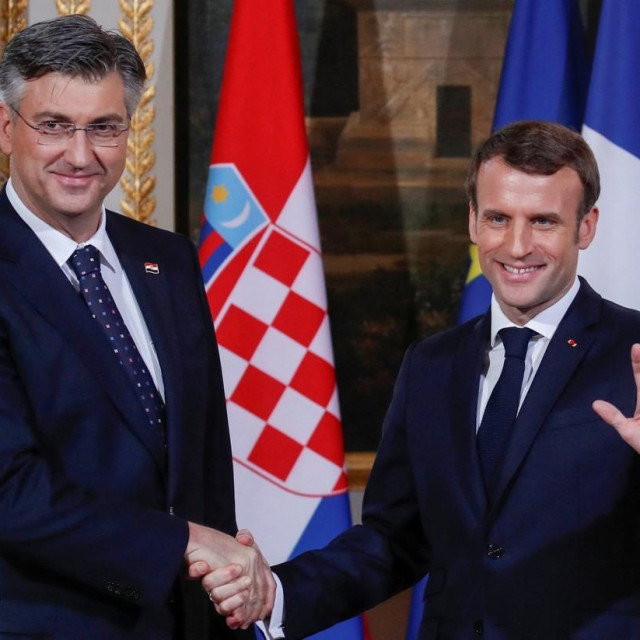 Plenković i Macron
