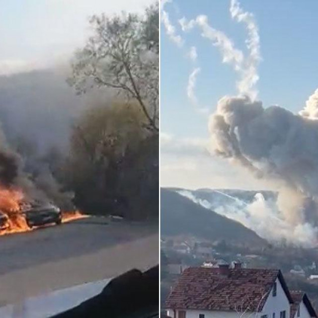 Eksplozija u tvornici raketa
