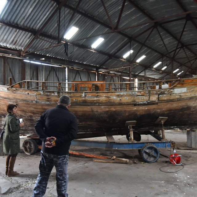 Jedini poznati drveni brod Austrougarske ratne mornarice
